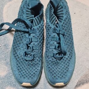 NOBULL Women's Blue Knit Sneakers